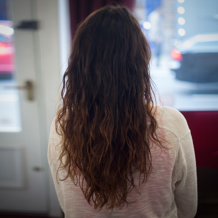 Digital perm at Jeju Hair
