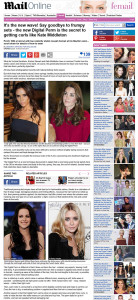 Digital perm article, Daily Mail